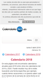 Mobile Screenshot of calendario-365.es