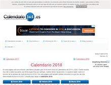 Tablet Screenshot of calendario-365.es